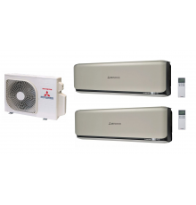Мульти сплит-система Mitsubishi Heavy Industries SCM40ZS-W+ SRK20ZS-WT *2шт
