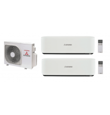 Мульти сплит-система Mitsubishi Heavy Industries SCM45ZS-W+ SRK25ZS-WB*2шт