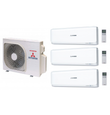 Мульти сплит-система Mitsubishi Heavy Industries SCM60ZS-W+ SRK25ZSX-W*3шт