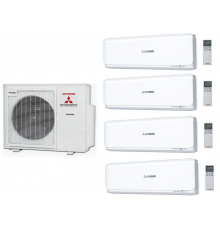 Мульти сплит-система Mitsubishi Heavy Industries SCM71ZS-W+ SRK20ZSX-W*4шт