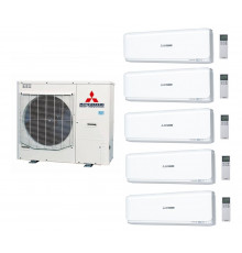 Мульти сплит-система Mitsubishi Heavy Industries SCM100ZM-S+ SRK20ZS-W*5шт