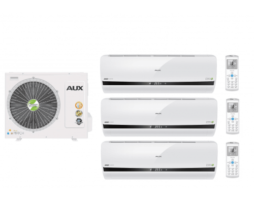 Мульти сплит-система AUX AM3-H21/4DR1+ AMWM-H07\4R1(v2) *3шт