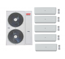 Мульти сплит-система IGC RAM5-X42UNH+ RAK-X07NH*5шт