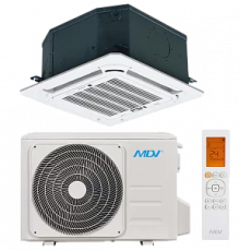 Кассетный кондиционер MDV MDCA5-12HRN1/MDOU3-12HN1/T-MBQ4-03E