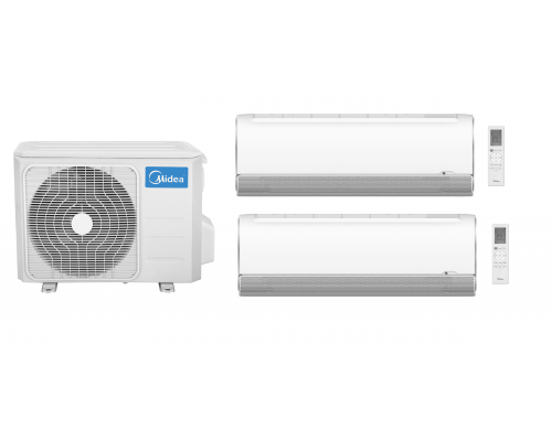 Мульти сплит-система Midea M2OH-14HFN8-Q+ MSFA1-09N8D6-I*2шт