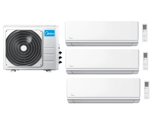 Мульти сплит-система Midea M3OA-27HFN8-Q+ MSFA1-09N8D6-I*3шт