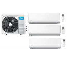Мульти сплит-система Midea M3OF-27HFN8-Q+ MMAG2-09N8D0-I*3шт